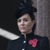 Catherine Kate Middleton, duchesse de Cambridge lors de la cérémonie de la journée du souvenir (Remembrance Day) à Londres le 8 novembre 2020.