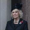 Camilla Parker Bowles, duchesse de Cornouailles lors de la cérémonie de la journée du souvenir (Remembrance Day) à Londres le 8 novembre 2020.