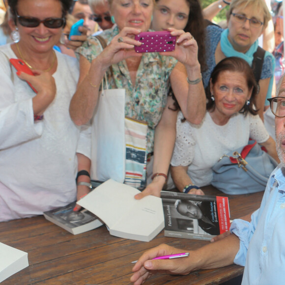 Fabrice Luchini - 21e édition de la "Forêt des livres" à Chanceaux-prés-Loches le 28 août 2016. © CVS/Bestimage