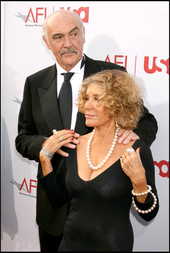 Sean Connery et sa femme Micheline Roquebrune - Archives.