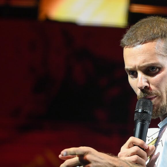 M Pokora en concert au Palais Nikaia à Nice dans le cadre de sa tournée Pyramide Tour le 15 novembre 2019. © Lionel Urman / Bestimage