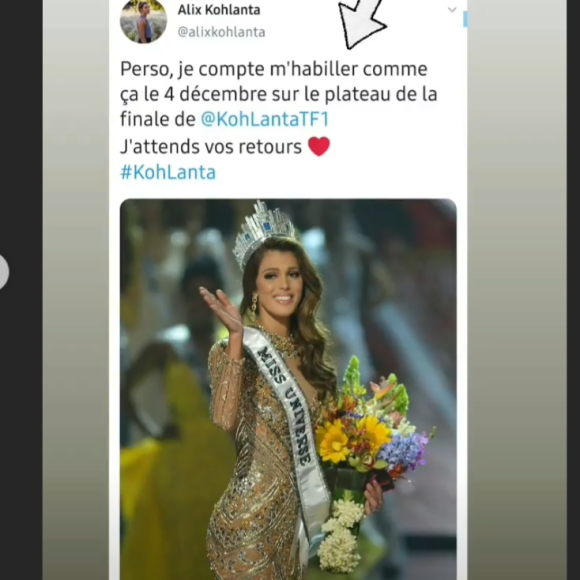 Alix (Koh-Lanta) encore critiquée sur les réseaux sociaux, Iris Mittenaere prend sa défense - Instagram