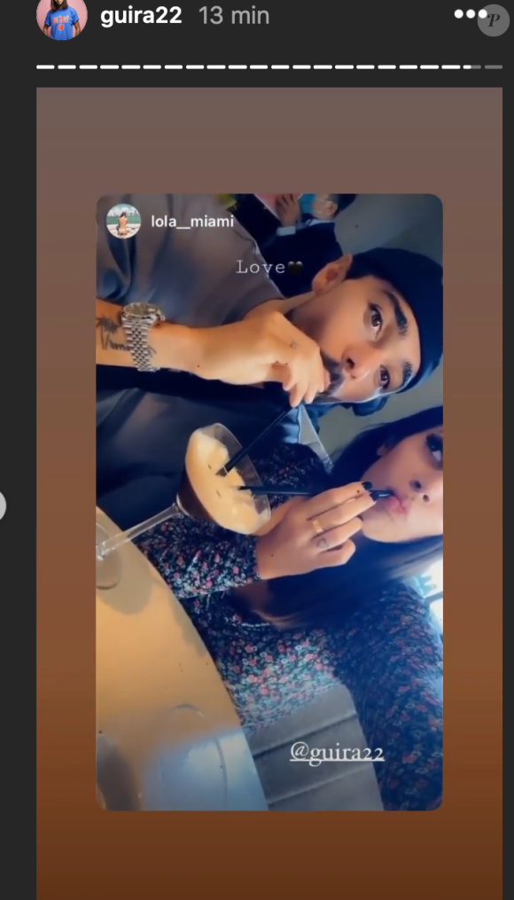Julien Guirado et Lola ont annoncé leur séparation - Instagram, 13 novembre 2020