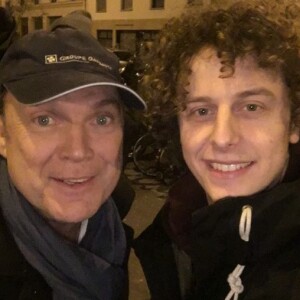 Julien Lepers et Norman Thavaud sur Instagram. Le 28 mai 2020.