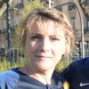 Semi-exclusif - Patricia Mirallès, députée de l'Hérault, Marietta Karamanli, députée de la Sarthe, Guy Roux et Anissa Khedher, députée du Rhône lors du match de football caritatif au profit du Centre national de la recherche scientifique (CNRS) pour la lutte contre le réchauffement climatique opposant le Variétés Club de France contre l'équipe de France des Parlementaires, au Stade de La Muette à Paris , France. Le Variété Club de France a gagné 15-0. © Giancarlo Gorassini/Bestimage