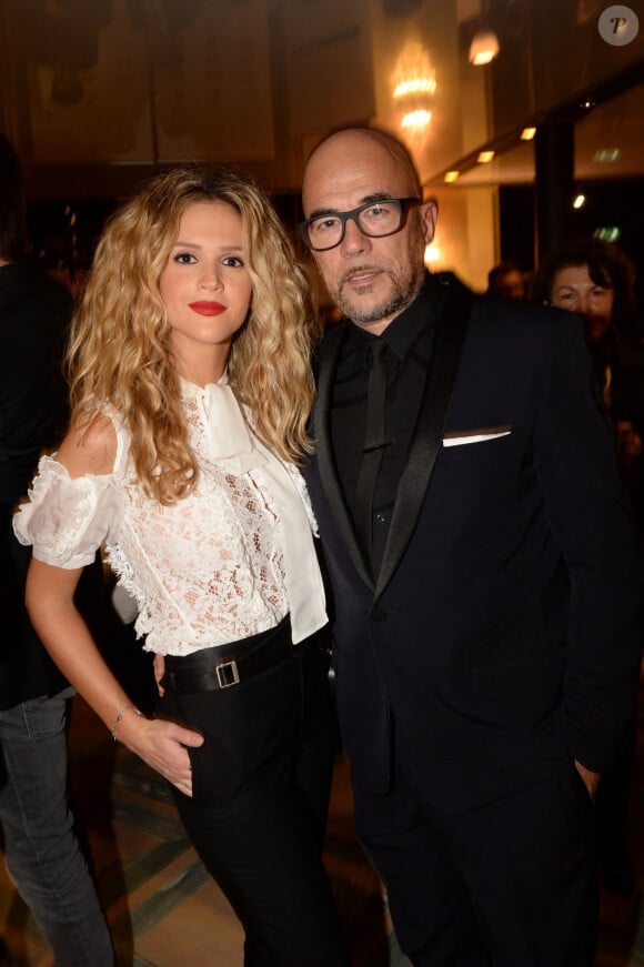 Exclusif - Pascal Obispo et sa femme Julie Hantson au cocktail lors de la clôture de la 4ème édition le Festival du Cinéma et Musique de Film de La Baule, France, le 12 novembre 2017. © Rachid Bellak/Bestimage