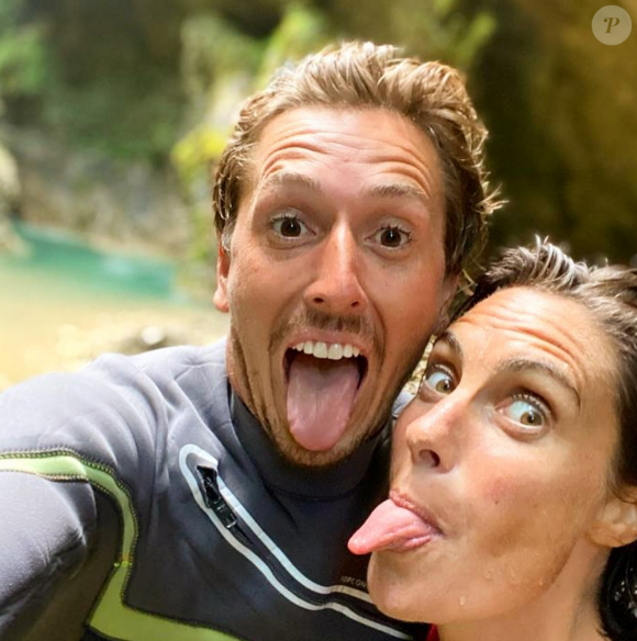 Alessandra Sublet avec son compagnon Jordan sur Instagram