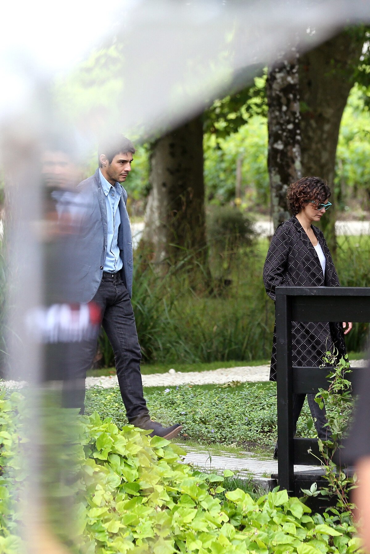 Photo Audrey Tautou et son compagnon Yann Le Bourbouac'h à l