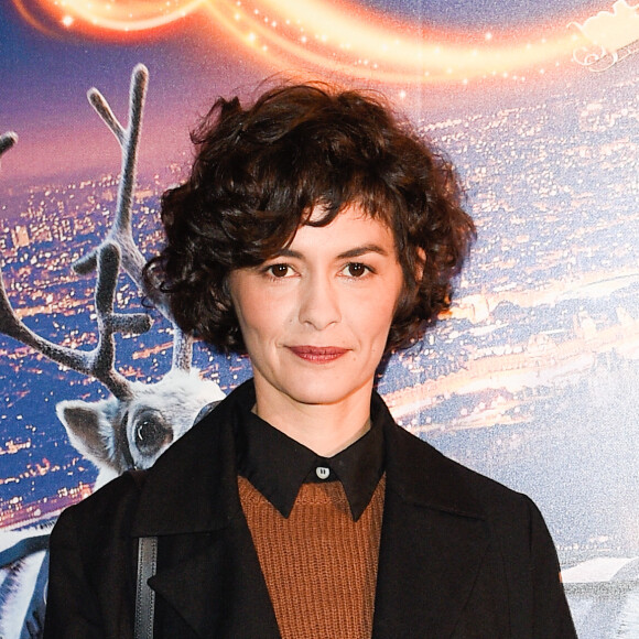 Audrey Tautou à l'avant-première du film "Santa & Cie" au cinéma Pathé Beaugrenelle à Paris le 3 décembre 2017. © Coadic Guirec/Bestimage