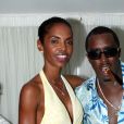 P. Diddy et Kim Porter lors d'une soirée à Saint-Tropez en 2002