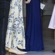 Le prince Joachim de Danemark, la princesse Marie, leurs enfants le prince Nikolai le prince Felix, le prince Henrik et la princesse Athena et la reine Margrethe - Dîner donné par la reine M. de Danemark à l'occasion des 50 ans du prince J. de Danemark au château de Amalienborg à Copenhague le 7 juin 2019