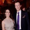 Le prince Joachim de Danemark et la princesse Marie de Danemark lors de la soirée de gala de la 18ème édition du "Dîner de la mode du Sidaction" au Pavillon Cambon Capucines - Potel et Chabot à Paris, France, 2020. © Rachid Bellak/Bestimage