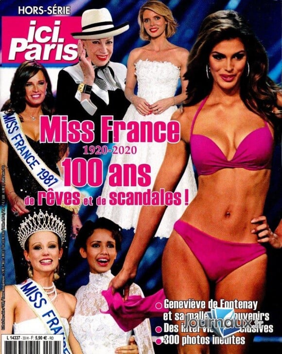 Hors-série du magazine "Ici Paris" pour les 100 ans de Miss France.