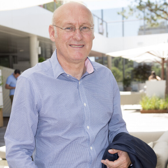 Bernard Laporte au village lors des internationaux de tennis de Roland Garros à Paris, France, le 2 juin 2019. © Jean-Baptiste Autissier/Panoramic/Bestimage 