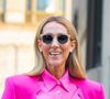 Celine Dion a choisi de s'habiller en rose pour la Journée Internationale pour les Droits des Femmes à New York le 7 mars 2020. 