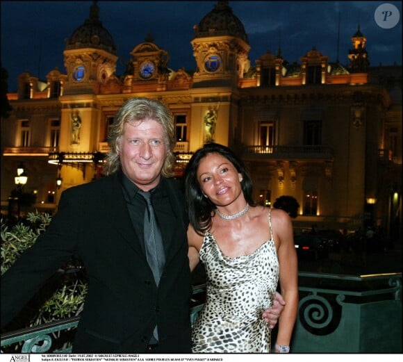 Exclusif- Patrick Sébastien et Nathalie Sébastien à la soirée pour les 60 ans d'Yves Piaget à Monaco. 