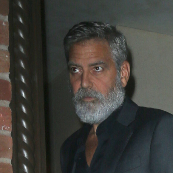 George et Amal Clooney sortent pour la soirée à New York, le 1er octobre 2019.