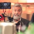 George Clooney sur le tournage de la nouvelle publicité Nespresso à Madrid. Le 24 September 2019.