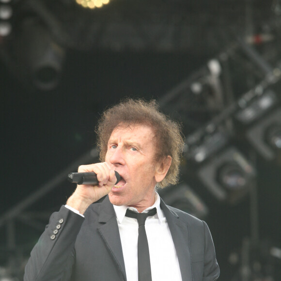 Laurent Voulzy et Alain Souchon en concert à la fête de l' Humanité à la Courneuve le 11 septembre 2016. © Jlppa / Bestimage