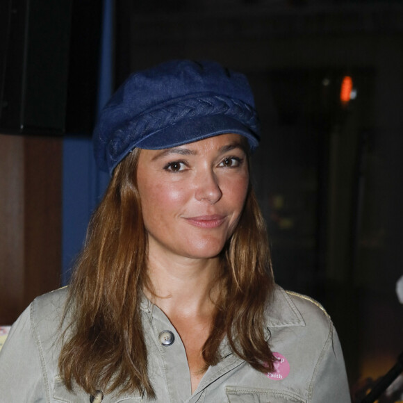 Exclusif - Sandrine Quétier - Soirée de la 6ème édition du cocktail "A Claudine" au profit de l'association "RoseUp" au restaurant "Mon Paris!" à Paris. Le 14 octobre 2019 © Christophe Clovis / Bestimage