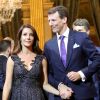 Le prince Joachim de Danemark et la princesse Marie de Danemark - Dîner à l'hôtel de ville de Paris en l'honneur du couple princier du Danemark. © Dominique Jacovides / Bestimage