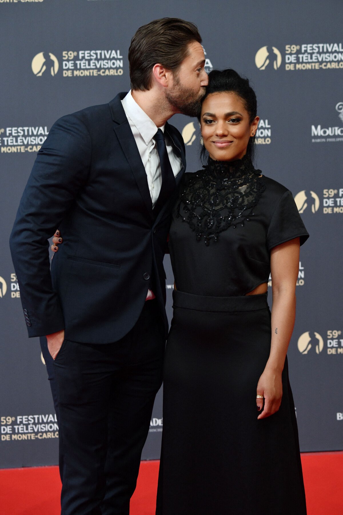 Photo : Ryan Eggold et Freema Agyeman durant la soirée douverture du 59ème  Festival de Télévision de Monte Carlo à Monaco le 14 juin 2919.© Bruno  Bebert  Bestimage - Purepeople