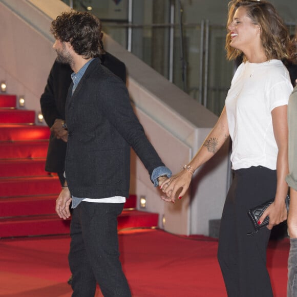 Laure Manaudou et son compagnon Jérémy Frérot - Arrivées à la 17ème cérémonie des NRJ Music Awards 2015 au Palais des Festivals à Cannes, le 7 novembre 2015. 