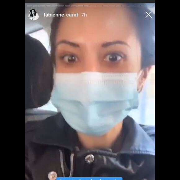 Fabienne Carat émue sur le plateau de "Plus belle la vie" pour son avant-dernier jour de tournage, le 25 novembre 2020