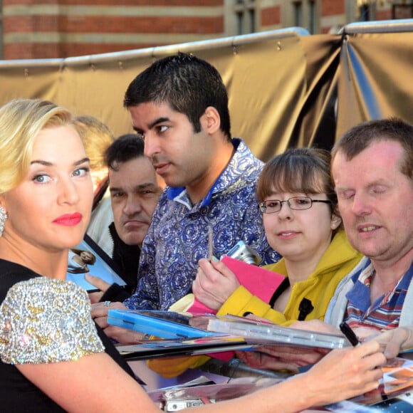 Kate Winslet à la première de "Titanic 3D" au Royal Albert Hall de Londres, le 27 mars 2012.