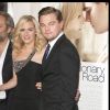 Kate Winslet, Leonardo DiCaprio et Sam Mendes à la première du film "Les Noces rebelles" à Los ANgeles, en 2008. 