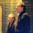 Exclusif - Mary-Kate Olsen et son mari Olivier Sarkozy - Les jumelles Olsen se retrouvent pour un dîner en famille dans le restaurant Gemma de l'hôtel Bowery à New York, le 6 novembre 2019.