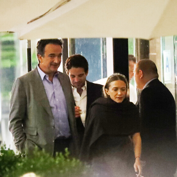 Exclusif - Olivier Sarkozy - Les soeurs Mary-Kate et Ashley Olsen fêtent leur anniversaire (33 ans) à New York.