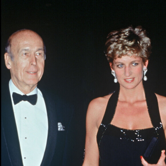 Valéry Giscard d'Estaing et Lady Di à Versailles