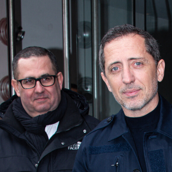 Gad Elmaleh - Arrivées au défilé Giambattista Valli - collection prêt-à-porter Automne/Hiver 2020-2021 lors de la Fashion Week à Paris (PFW), le 2 mars 2020. © Federico Pestellini / Panoramic / Bestimage