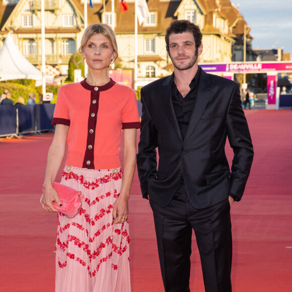 Clémence Poésy et Félix Moati - Première du film "Résistance" lors du 46e Festival du Cinéma Américain de Deauville. Le 9 septembre 2020. © Olivier Borde / Bestimage