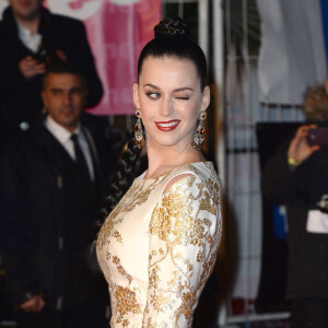 Katy Perry assiste à la 15e édition des NRJ Music Awards à Cannes. Le 14 décembre 2013.
