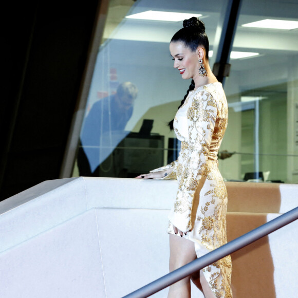 Katy Perry assiste à la 15e édition des NRJ Music Awards à Cannes. Le 14 décembre 2013.