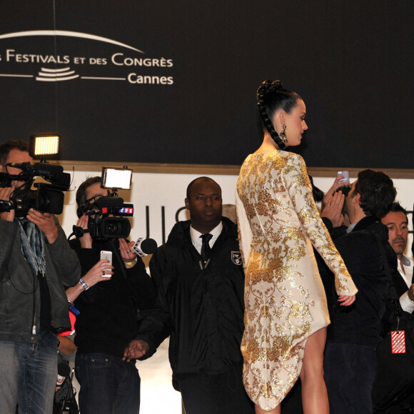 Katy Perry assiste à la 15e édition des NRJ Music Awards à Cannes. Le 14 décembre 2013.