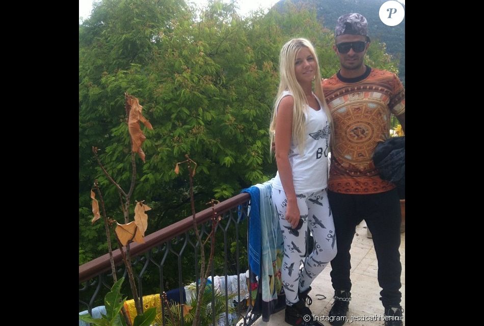 Jessica Thivenin avec Julien Tanti, photo prise en mars 2014, Instagram