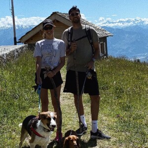 Ilona Smet a posté cette photo d'elle avec son amoureux Kamran, pour leurs 8 ans de relation, sur Instagram. Août 2020.