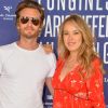 Exclusif - Philippe Lacheau et sa compagne Elodie Fontan (Marraine du LGCT - LPEJ 2019) - Photocall - Longines Paris Eiffel Jumping au Champ de Mars à Paris, l'année dernière. © Veeren Ramsamy/Bestimage