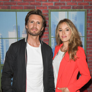 Philippe Lacheau et sa compagne Elodie Fontan à la première de "Comme des Bêtes 2" au cinéma Max Linder Panorama. Paris, le 19 juin 2019. © Guirec Coadic/Bestimage