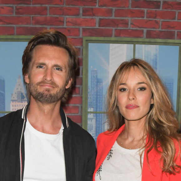 Philippe Lacheau et sa compagne Elodie Fontan à la première de "Comme des Bêtes 2" au cinéma Max Linder Panorama. Paris, le 19 juin 2019. © Guirec Coadic/Bestimage