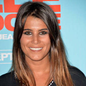 Naissance - Karine Ferri et Yoann Gourcuff sont parents d'un petit garçon prénommé Maël - Karine Ferri - Avant-première du film "Elle l'adore" au cinéma UGC Normandie à Paris, le 15 septembre 2014.