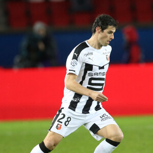 Yoann Gourcuff - People au match de football "PSG - Rennes" au Parc des Princes à Paris. Le 29 avril 2016 © Cyril Moreau / Bestimage