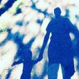 Emanuele Giorgi avec son fils, le 25 juin 2020, photo Instagram