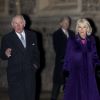 le prince Charles, prince de Galles, Camilla Parker Bowles, duchesse de Cornouailles - La famille royale se réunit devant le chateau de Windsor pour remercier les membres de l'Armée du Salut et tous les bénévoles qui apportent leur soutien pendant l'épidémie de coronavirus (COVID-19) et à Noël le 8 décembre 2020.