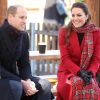 Le prince William, duc de Cambridge, et Kate Catherine Middleton, duchesse de Cambridge, visitent le château de Cardiff au 3ème jour de leur déplacement au Pays de Galles. Le 8 décembre 2020