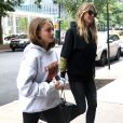 Heidi Klum et sa fille Leni dans les rues de New York, le 23 juin 2018.