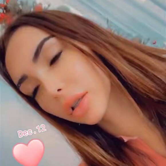 Nabilla et Thomas Vergara sur Snapchat, le 12 décembre 2020.